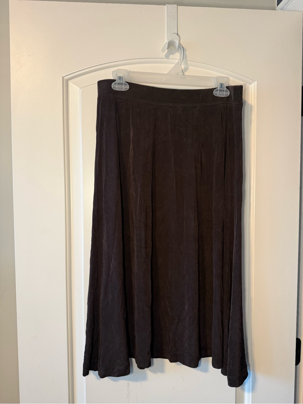 Chico's Black Midi Skirt